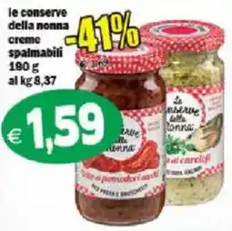 Il Castoro Supermercati Le conserve della nonna crema spalmabile offerta