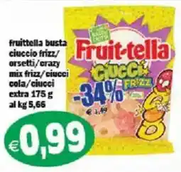 Il Castoro Supermercati Fruit-tella offerta