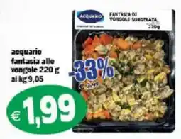 Il Castoro Supermercati Acquario fantasia alle vongole offerta