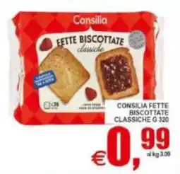 Pewex Consilia fette biscottate classiche offerta