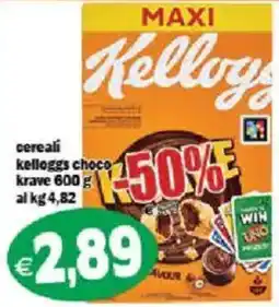 Il Castoro Supermercati cereali kelloggs choco krave offerta