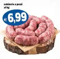 Il Castoro Supermercati salsiccia a pezzi offerta