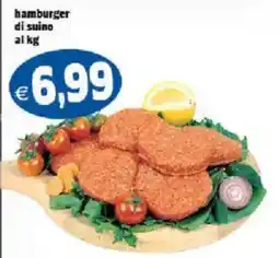 Il Castoro Supermercati hamburger di suino offerta