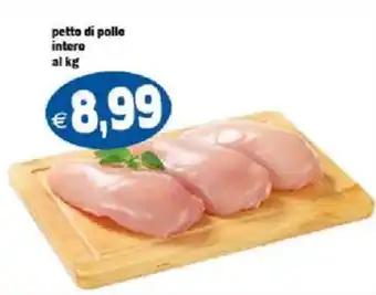 Il Castoro Supermercati petto di pollo intero offerta