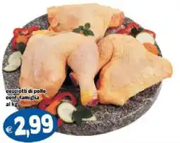 Il Castoro Supermercati Coscianti di pollo conf. famiglia offerta