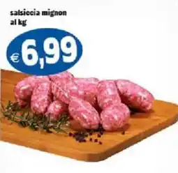 Il Castoro Supermercati salsiccia mignon offerta