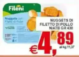 Pewex Fileni Nuggets con Filetto di Pollo offerta