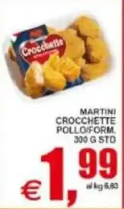 Pewex Martini crocchette pollo/form offerta