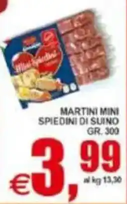 Pewex Martini mini spiedini di suino offerta