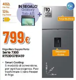 Ipercoop Frigorifero Doppia Porta Serie 7300 offerta