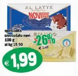 Il Castoro Supermercati Cioccolato novi offerta