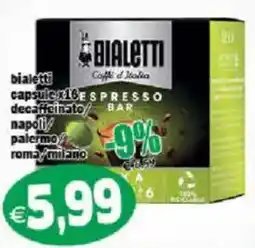 Il Castoro Supermercati Bialetti Espresso Bar offerta
