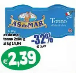 Il Castoro Supermercati As do Mar Tonno offerta