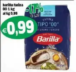 Il Castoro Supermercati Barilla farina 00 offerta
