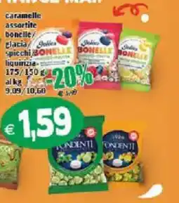 Il Castoro Supermercati Caramelle assortite Bonelle offerta