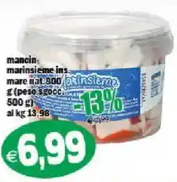 Il Castoro Supermercati Mancini marinieme ins. mare nat. offerta