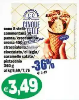 Il Castoro Supermercati Cinque stelle sammontana offerta