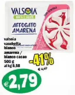 Il Castoro Supermercati Valsòia affogato amarena offerta