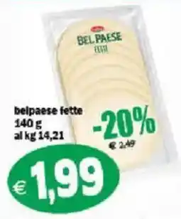 Il Castoro Supermercati Bel Paese fette offerta