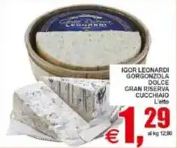 Pewex Igor Leonardi Gorgonzola Dolce Gran Riserva Cucchiaio offerta