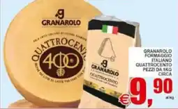 Pewex Granarolo formaggio italiano quattrocento offerta