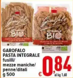 Iper Triscount Garofalo pasta integrale offerta