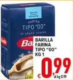 Iper Triscount Barilla farina tipo "00" offerta