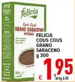 Iper Triscount Felicia cous cous grano saraceno offerta
