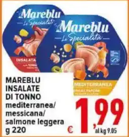 Iper Triscount Mareblu insalate di tonno offerta
