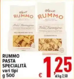 Iper Triscount Rummo pasta specialità offerta