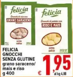 Iper Triscount Felicia gnocchi senza glutine offerta