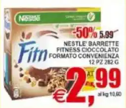 Pewex Nestlé barrette fitness cioccolato offerta