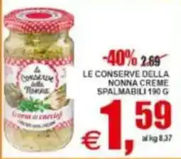 Pewex Le conserve della nonna creme offerta