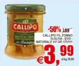 Pewex Callipo filtonno offerta