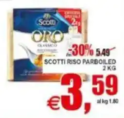 Pewex Scotti riso parboiled offerta