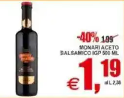 Pewex Monari Aceto Balsamico IGP offerta
