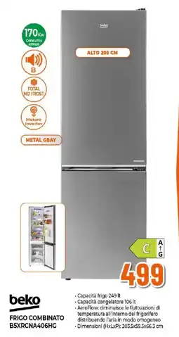 Ipercoop Beko frigo combinato offerta