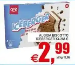 Pewex Algida biscotto Iceberger offerta