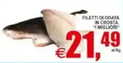 Pewex Filetti di orata in crosta offerta