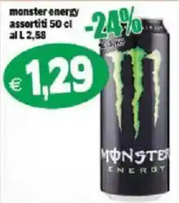 Il Castoro Supermercati Monster Energy offerta