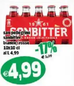 Il Castoro Supermercati San Pellegrino Sanbitter offerta