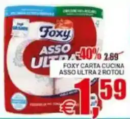 Pewex Foxy carta cucina asso ultra offerta