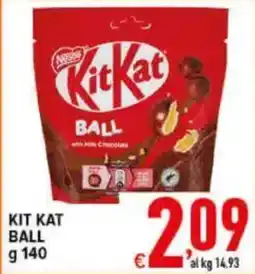 Iper Triscount Kit Kat Ball offerta