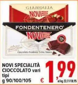 Iper Triscount Novi specialità cioccolato offerta