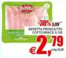 Pewex Beretta prosciutto cotto brace offerta