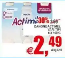 Pewex Danone Actimel vari tipi offerta