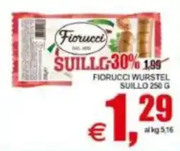 Pewex Fiorucci Wurstel Suillo offerta
