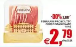 Pewex Ferrarini Prosciutto Crudo Stagionato offerta