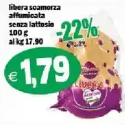 Il Castoro Supermercati libera scamorza affumicata senza lattosio offerta