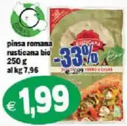 Il Castoro Supermercati Pinsa romana rusticana bio offerta